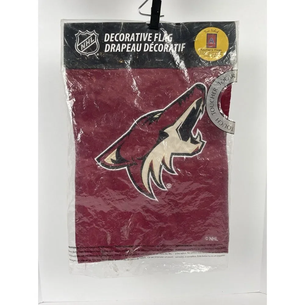 Arizona Coyotes Garden Flag NHL Licensed 12.5